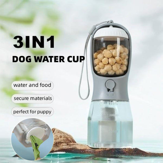 Water Cup with Food