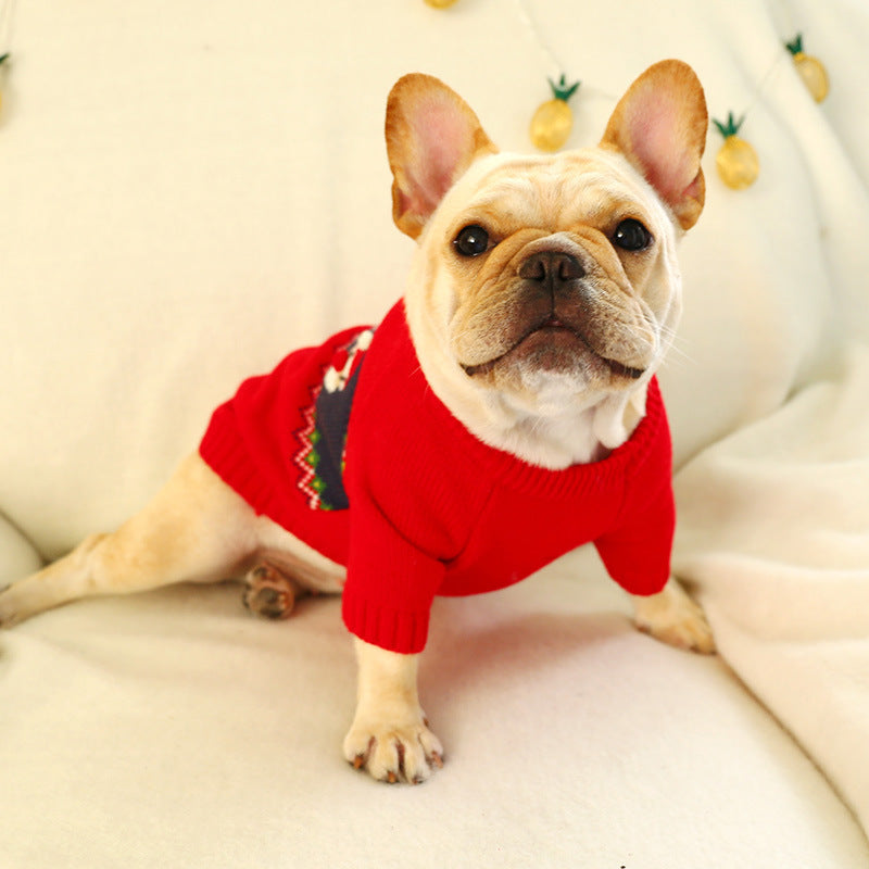 Pet christmas sweater