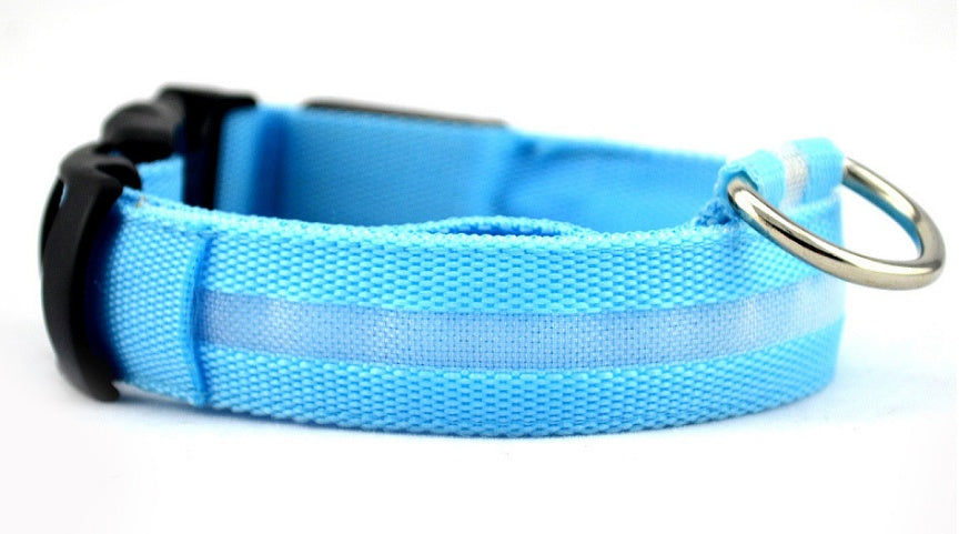 LED Nylon Dog Collar