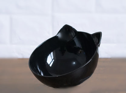 Transparent Inclined Cat Bowl