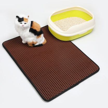 EVA Double Cat Litter Mat