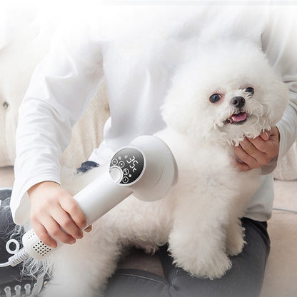 Smart Silent Pet Hair Dryer and Comb