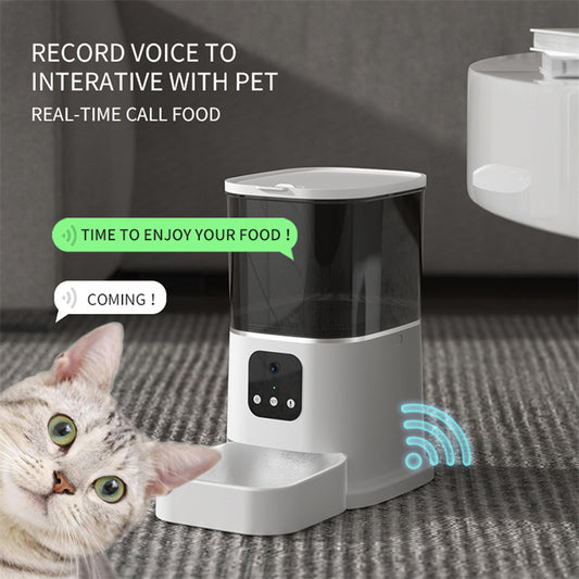 Smart Automatic Pet Feeder with WiFi