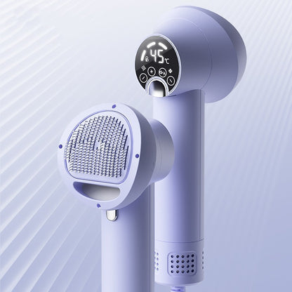 Smart Silent Pet Hair Dryer and Comb