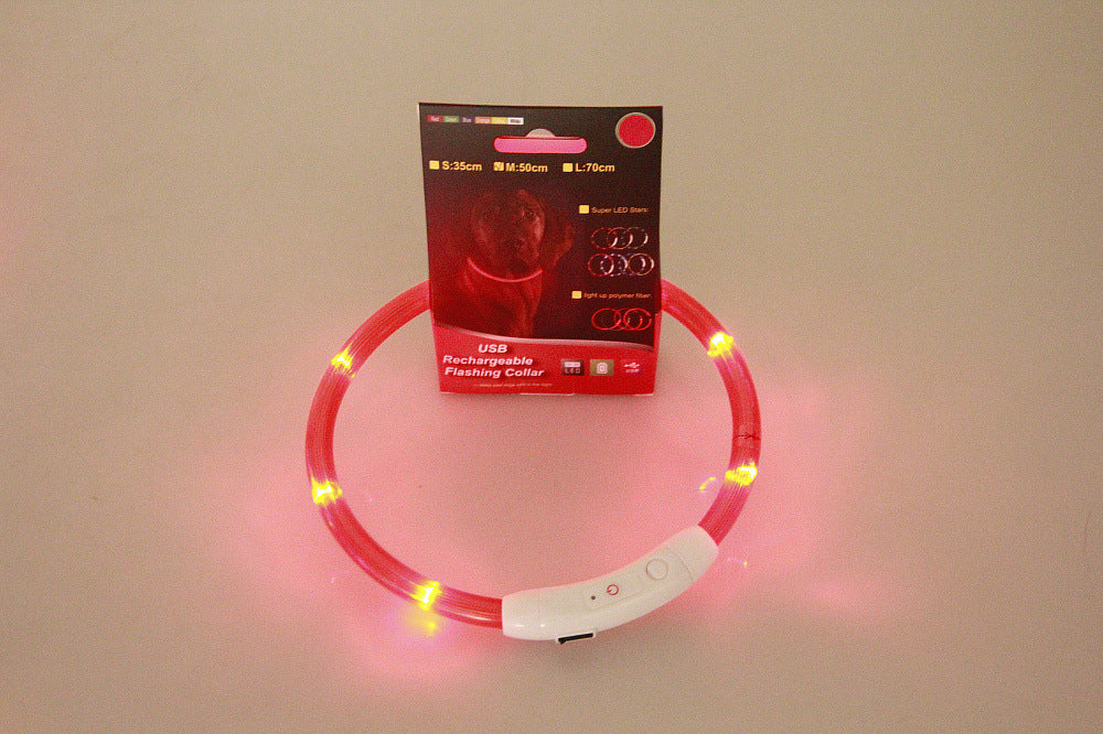 USB Rechargeable Flashing Dog Collar