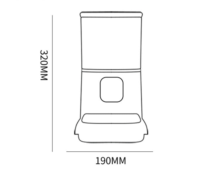 Smart Automatic Pet Feeder with WiFi