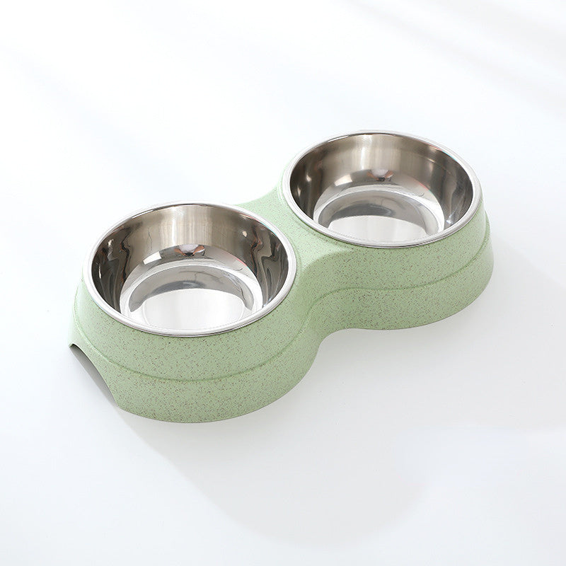 Stainless Steel Double Pet Bowls