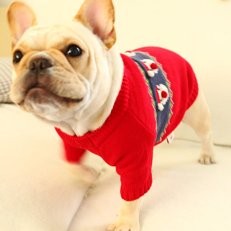 Pet christmas sweater