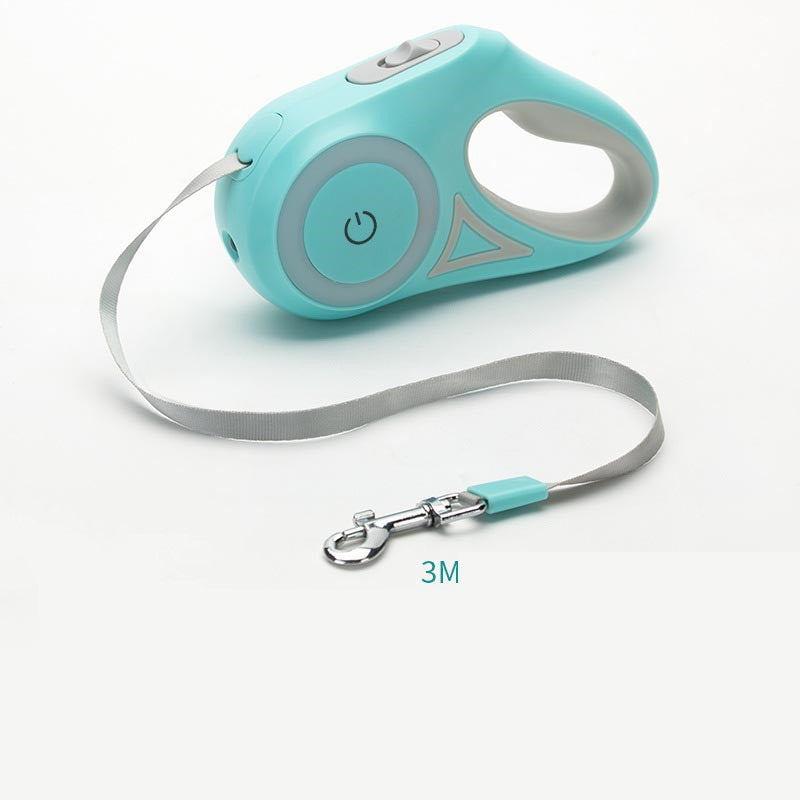 Retractable Dog Leash and Collar Set