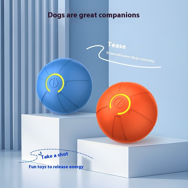 Pets Electric Jumping Ball Automatic Dog-teasing Luminous Pet Products