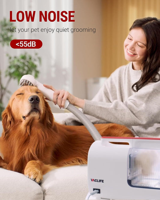 VacLife Pet Hair Vacuum and Grooming Kit