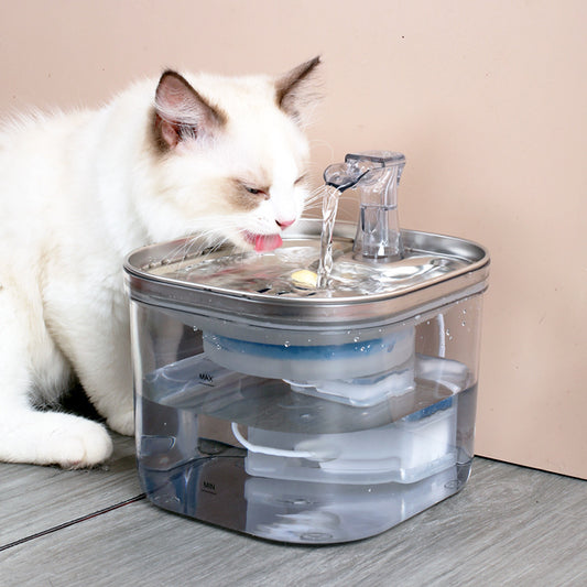 Stainless Steel Automatic Pet Water Dispenser