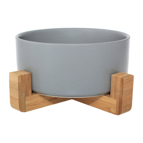 Elevated Ceramic Dog Bowl