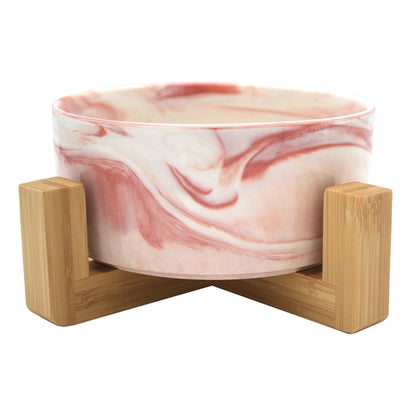 Elevated Ceramic Dog Bowl