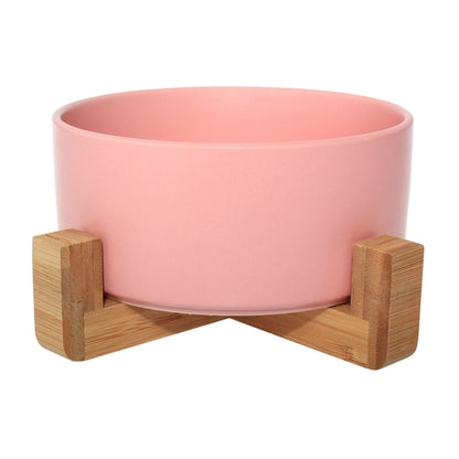 Elevated Ceramic Dog Bowl