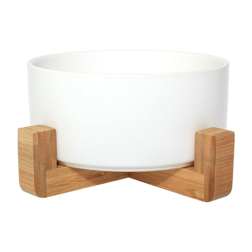 Elevated Ceramic Dog Bowl