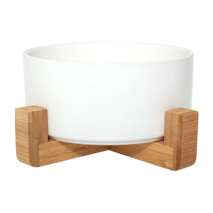 Elevated Ceramic Dog Bowl