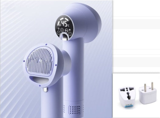 Smart Silent Pet Hair Dryer and Comb