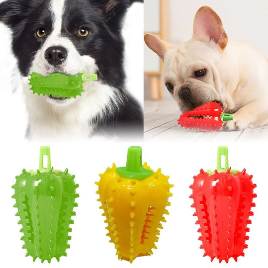 Interactive Dog Teething Chili Chewers Toy Interactive Toys Dog Toys